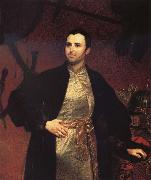 Portrait of Prince Mikhail Obolensky
